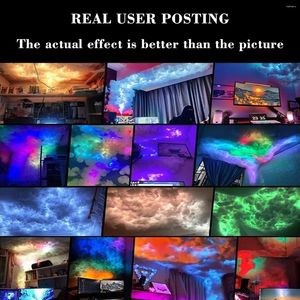 Настольные лампы FUSLITE Cloud Light 3 D Thundercloud LED Night On A Cotton Lightning Clouds Красочная атмосфера DIY Creative L