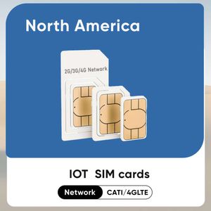 4G LTE Ön ödemeli 500m kilidi North America Universal Sim Card IoT Cihaz Vering Gps Tracker Kablosuz Walkie Talkie Pos Kullanım