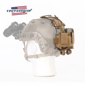 Сумки Emersongear Tactical MK2, чехол для аксессуаров для шлема, чехол для аккумулятора, сумка для хранения, удерживающий противовес, страйкбол, уличная охота, бой