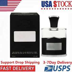 Suporte dropshipping Frete grátis para os EUA em 3-7 dias Original1: 1 120ml Perfumes para homens Colônia de longa duração para homens Desodorante corporal Spary para homens