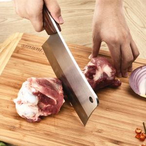 Аксессуары Shuangmali разделочный нож, стальные китайские кухонные ножи, инструмент для резки овощей, курицы, рыбы, нож для костей