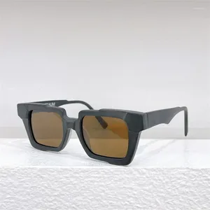 Солнцезащитные очки немецкого бренда KUB Geometry Square Acetate для женщин, мода 2024 MASKE K31, мужские солнцезащитные очки Lentes De Sol Para Hombre