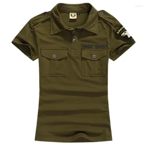 Женские футболки, летние армейские зеленые хлопковые футболки, женские футболки с коротким рукавом в военной форме, камуфляжная рубашка, повседневные футболки, большие размеры 4XL