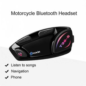 T30S Kask Bluetooth Kulaklık Motosiklet Şeliği Kulaklık, Dahili Kablosuz Binicilik Gürültü İhtiyati Müzik Yüksek Sadakat Ses Kalitesi 240313