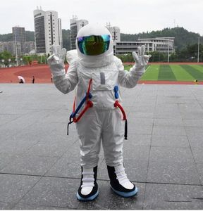 Büyük indirim ! Yüksek kaliteli uzay takım elbise maskot kostümü astronot maskot kostümü logo eldivenli sırt çantası, ayakkabı