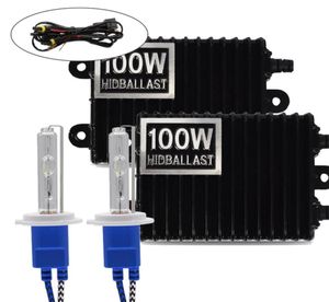 6000 K H1 H3 H4 H7 H11 9006 100 W 4300 K 8000 K Vorschaltgerät HID Xenon Kit 12 V Auto Licht Scheinwerfer 9005 90061082906