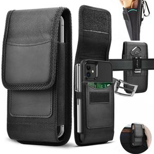 Büyük kapasiteli cep telefonu çantaları kılıf bel torbası kemer döngü cüzdan kılıfı kapak cep telefonu koruyucusu cep toptan satış 240306