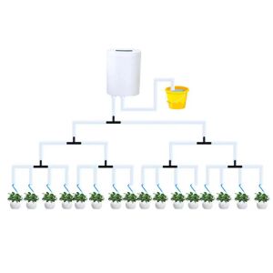 Kitler Damla Sulama Otomatik Su Pompası Kontrolör Tesisi Çiçek Ev Sprinkler Damla Sulama Cihazı Pompa Zamanlayıcı Sistemi Bahçe Araçları