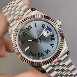 НОВЫЕ мужские часы Jubilee, автоматические механические циферблаты Wimbledon, размер 41 мм, мужские часы из нержавеющей стали с рифленым безелем, сапфировое стекло