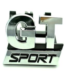 Chrome GT Sport Front Grill Grille Rozeti Amblemi VW Golf için Uygun MK5 GT 0609 KARSTYLİK ARAÇ ÇIKARILARI1859970