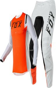 Narin Fox 2020 Yarış Flex Air Motocross Yetişkin Gear Combo MX SX Offroad Dirt Bike Havalandırma Gear2791397