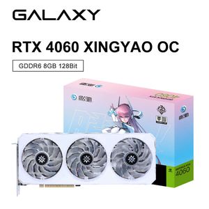 GALAXY Nova placa gráfica rtx 4060 8G GDDR6 Gaming Nvidia GPU Placas de vídeo 8Pin 128 Bit 4NM RTX4060 4060 Desktop placa de vídeo