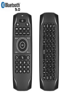 G7BTS Bluetooth 50 Uzaktan Kontrolörler Kablosuz Klavye Gyroskop Back Litth Ir Öğrenme Hava Faresi Akıllı TV Kutusu Dizüstü Bilgisayar Tableti5284834