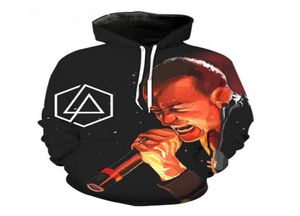 Yeni moda serin sweatshirt hoodies 3d baskı erkekleri kadın gündelik linkin park chester bennington tarzı sokak kıyafetleri xlm045289721