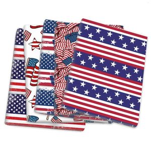 Köpek giyim 60pcs/lot ABD Ulusal Gün bayrağı Pet yavrusu kedi bandanas yaka eşarp kravat mendil aksesuarları tımar ürünleri ch68