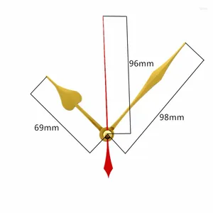 Duvar Saatleri Mekanizma Modern Saatler İçin Uzun Saat Eller Kuvars Saat Onarım Parçaları Değiştirme Mekanik Kiti