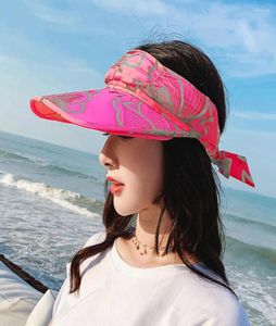 Шапочки 2024, женские039s, пляжные летние солнцезащитные шляпы для путешествий, модные солнцезащитные шляпы для путешествий, отпуска, дикие солнцезащитные шляпы для женщин с коробкой8197357