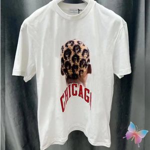 Homens Mulheres Hiphop Street Camisetas de algodão com gola redonda e manga curta