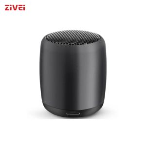 Колонки Zivei, маленький Bluetooth-динамик, стерео, рождественский подарок, динамик для использования в помещении, на открытом воздухе, беспроводная колонка, портативный крошечный комплект динамиков