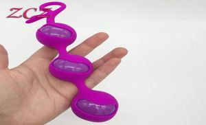 100 Real Po Тренажер Вагинальная гантель Smart Bead Love Ball делает более плотное влагалище мяч Koro для взрослых Секс-игрушки SX1414595764