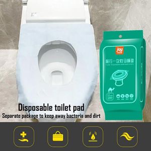 Tuvalet koltuğu kapsar Dichrag tutucu tek kullanımlık kağıt ped dokuma olmayan taşınabilir temizlik malzemeleri yemek paketi