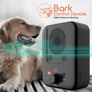 Caydırıcılar K4 Anti Barking Cihaz Köpek Kabuğu Kontrol Davranışı Eğitim Su geçirmez S/M/L Boyutlu Köpekler için Uygun Araç 10m Kontrol