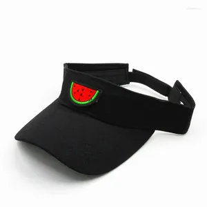 Top Caps ldslyjr kırmızı karpuz nakış vizörleri beyzbol şapkası Erkekler ve kadınlar için ayarlanabilir snapback 130