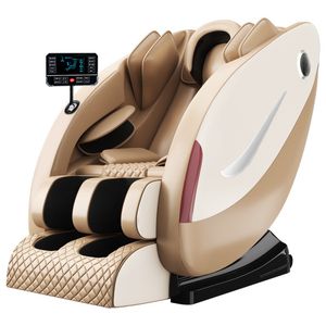 Оптовая продажа, роскошный уход за телом, электрический массажер для всего тела 4D с невесомостью и фиксированным роликом, дешевый лучший массажный стул для всего тела
