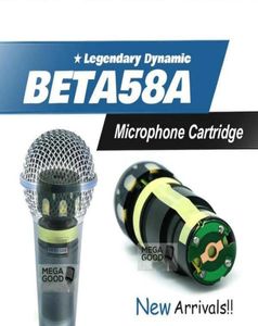 Капсульный картридж для проводного микрофона BETA58A BETA57A, суперкардиоидная динамическая прямая замена ac3752749