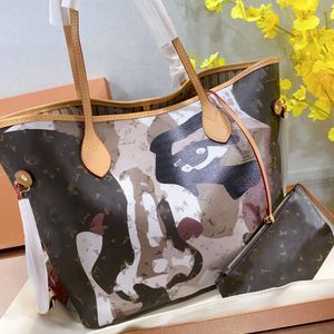 Мужская сумка-тоут Never Bag Полная дизайнерская сумка Модная женская сумка Высококачественная кожаная сумка Рюкзак на плечо Повседневная сумка для покупок для мам большой вместимости