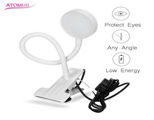 Ayarlanabilir Buzlu Parlaklık LED Masa lambası USB Tablo Işığı Dudak Kaş Dövme Soğuk Manikür LED Işık Kalıcı Makyaj Equ8147672