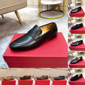 2022 Siyah/Mavi Leopar Rhinestone Lüks Erkek Ayakkabı Daireler Daireler Soafers Ayakkabı Mokasenler İş Formal Balo Gündelik Tasarımcı Elbise Ayakkabı 38-46