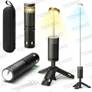 2024 10000 мАч походный светильник USB аккумуляторная светодиодная аварийная лампа уличные портативные фонари с магнитным фонариком для палаток для барбекю 240314