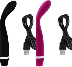 NXY Seks Vibratörleri G Spot Parmak Vibratör Oyuncakları Kadınlar İçin USB Şarj Edilebilir Yumuşak Av Rod Magic Wand Kadın Mastürbasyon Erotik Ürün2654817