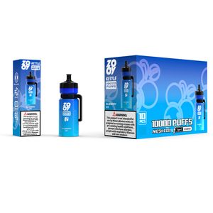 AB Depo Vape Zooy Kettle 10000puffs Mesh Bobin Hava Akışı Kontrolü Toptan Elektronik Sigara Vape Kalem Mesh Bobin