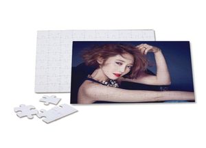 A5 Sublimasyon Boş Jigsaw Bulmaca Kağıt Ürünleri 80 adet DIY Termal Transfer Bulmacaları için DIY KİDLERİ COLOLIN CANTS PRJEC6647596