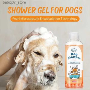Şampuan Saç Kremi Pet Banyo Şampuan/Saç Kremi Kedi ve Köpek Saç Bakımı Temizleme Duş Sabun Anti-Enflamatuar Deodorant Banyo Köpek Güzellik Ürünleri Q240316