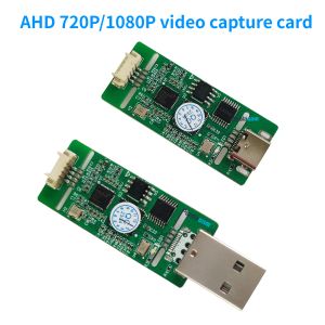 AHD TO TYPE-C Модуль AHD 720P/1080P AHD TO USB Аналоговый сигнал захвата для цифрового модуля USB для Android Free Plug и Play