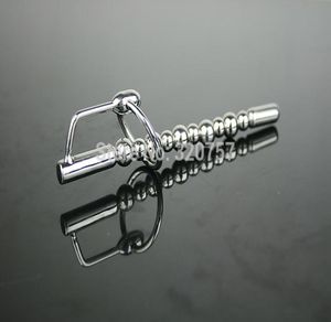Toptan-Newest Erkek Bir dizi boncuk üretral sondaj tapa paslanmaz çelik üretra germe cihazı seks oyuncakları A5132961281