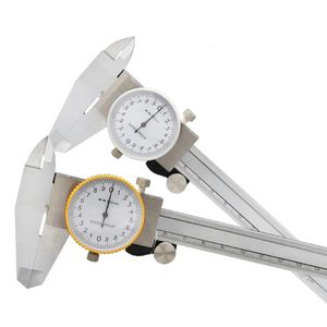 Kadran Kaliperleri 0-150 mm 0.02mm yüksek Hassas Endüstri Paslanmaz Çelik Vernier Caliper Şok geçirmez Metrik Ölçüm Aracı 240307