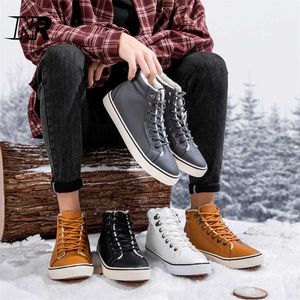 HBP Non-Brand Großhandel Herren Winter Schneestiefel Lederschuhe Botas De Mujer Wandern Andere Baumwolle gepolstert für neue Stile