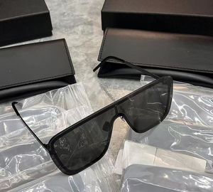 Солнцезащитные очки-маски, солнцезащитные очки большого размера SL364 MASK Модные мужские и женские очки больших размеров Легкие очки в металлической оправе без оправы