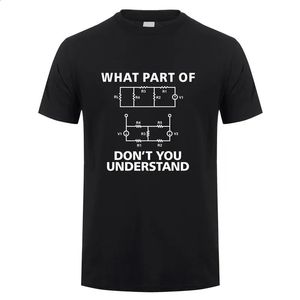 Komik Mühendislik Sarcas T-Shirt Elektrik Mühendisi T-Shirt Hediye Baskı Tişörtlü Adam Japonca Tişörtleri Baskılı Düz ​​Günlük 240305