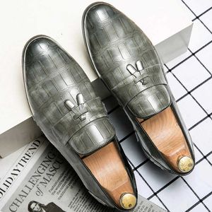 HBP için Brea Olmayan Gemi Hazır Sıcak Seçen Çin Kalitesi Sıradan Oxford Deri Elbise Ayakkabı Erkekler