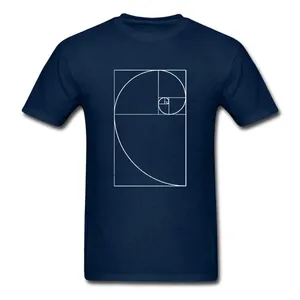 Мужские рубашки Золотое соотношение спиральная математика математика математика гик артист артист