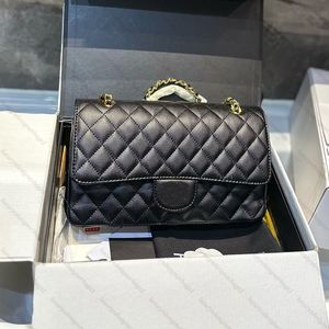 Kuzu derisi omuz çantası zinciri lüks çanta tasarımcı çantası 25cm en kaliteli tote çanta kadın yastık kılıfı çantaları gerçek deri crossbody cüzdan