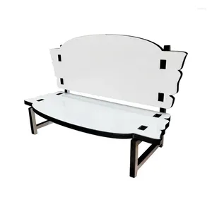 7/4 inç sevgi dolu küçük sandalye özel ahşap mdf süblimasyon anıt banklar boş 10 adet beyaz siyah kullanımı kolay
