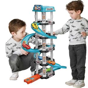 Diecast Model Araba Araba Garaj Oyuncak Yarış Araba Rampa Toy Oyuncak Araba Yarış Track Toddler için 1-3 Toddler Araba Rampa Yarışçısı Montessori Toysl2403