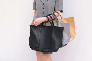 Бренд Vanessa Bruno Дизайнерские сумки-ведра размера L, высококачественные кошельки Женская ручная сумка Большая сумка через плечо Ручные сумки 34 см x 49 см x 18 см Большая вместимость