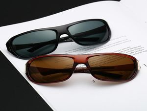 2019 Yeni Yüksek Kaliteli Moda Retro Tasarımcı Erkek Marka Güneş Gözlüğü Çerçeve Kahverengi 75mm Lens UV400 Koruma 41204377217